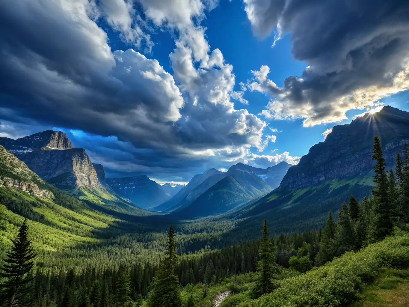 A panoramic view of a majestic mountain range with castles and dragons in the distance, symbolizing the fantasy genre.